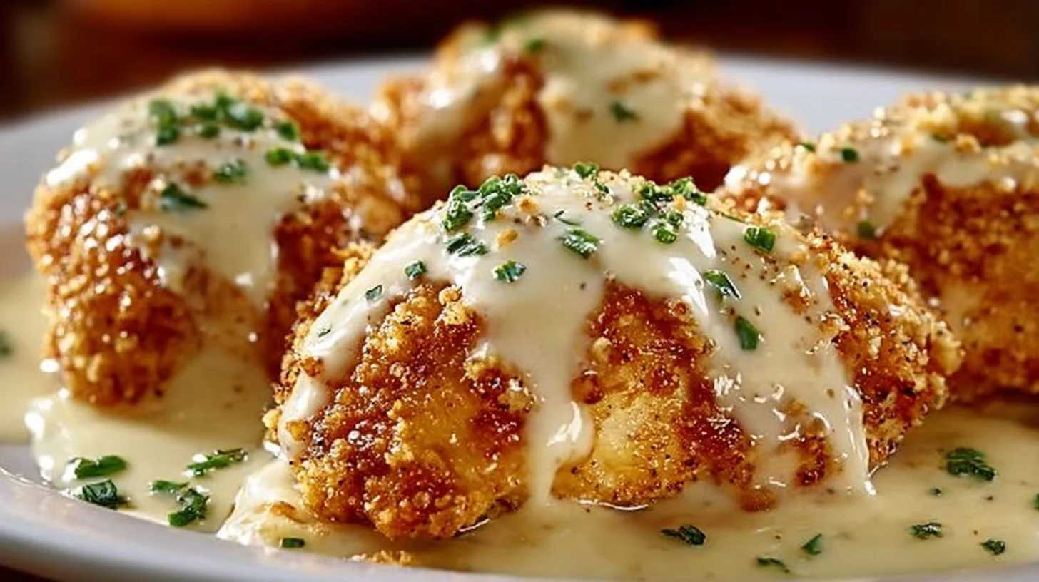 Longhorn Steakhouse Parmesan Chicken dish with crispy chicken and Parmesan sauce