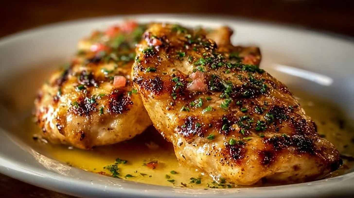Delicious Chicken Christopher dish from Morton’s Steakhouse