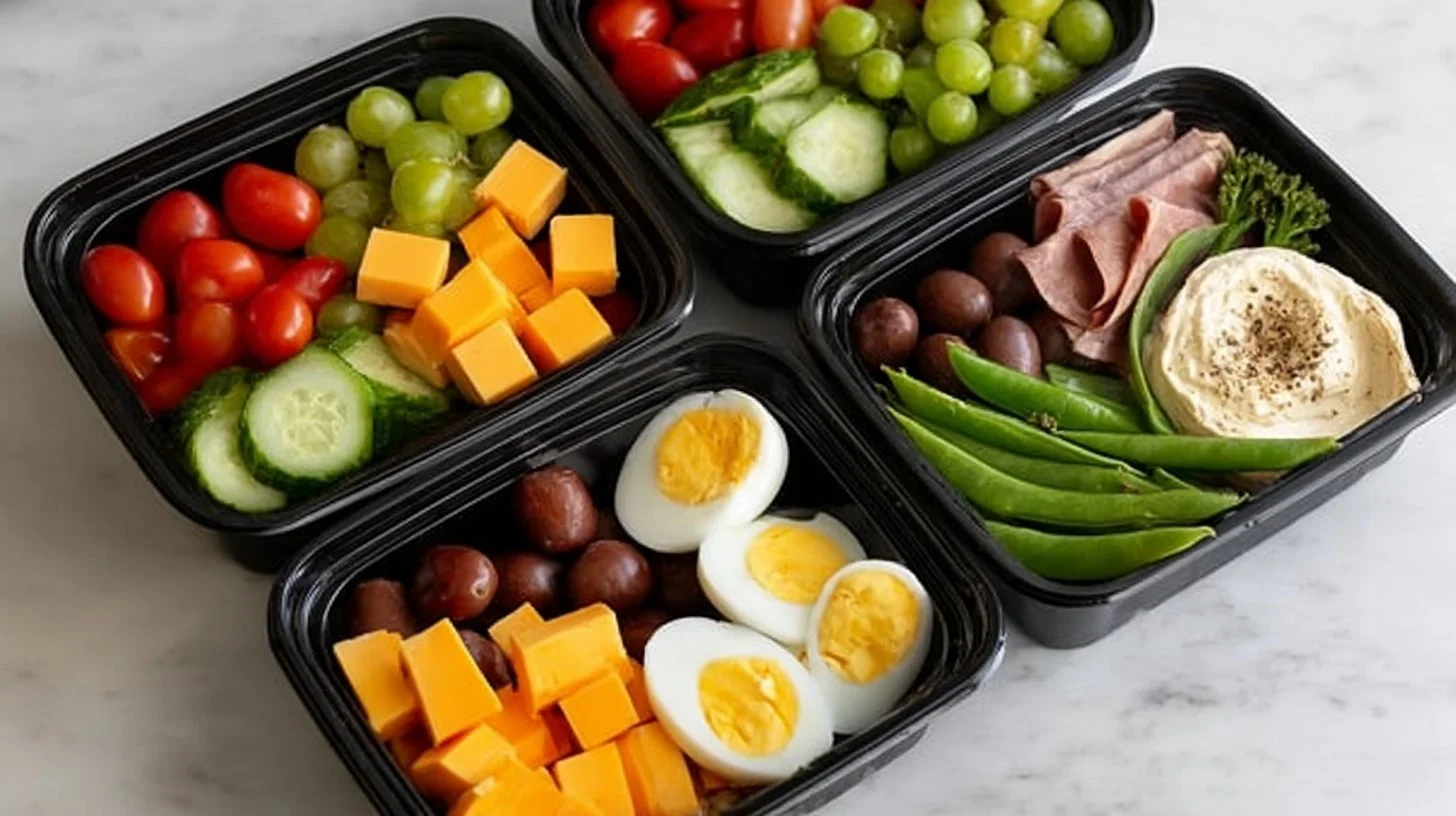 Easy protein snack packs for healthy on-the-go nutrition.