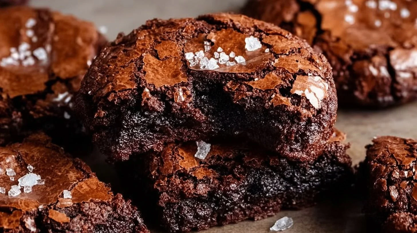 Delicious fudgy chewy browkies recipe with brownies and cookies