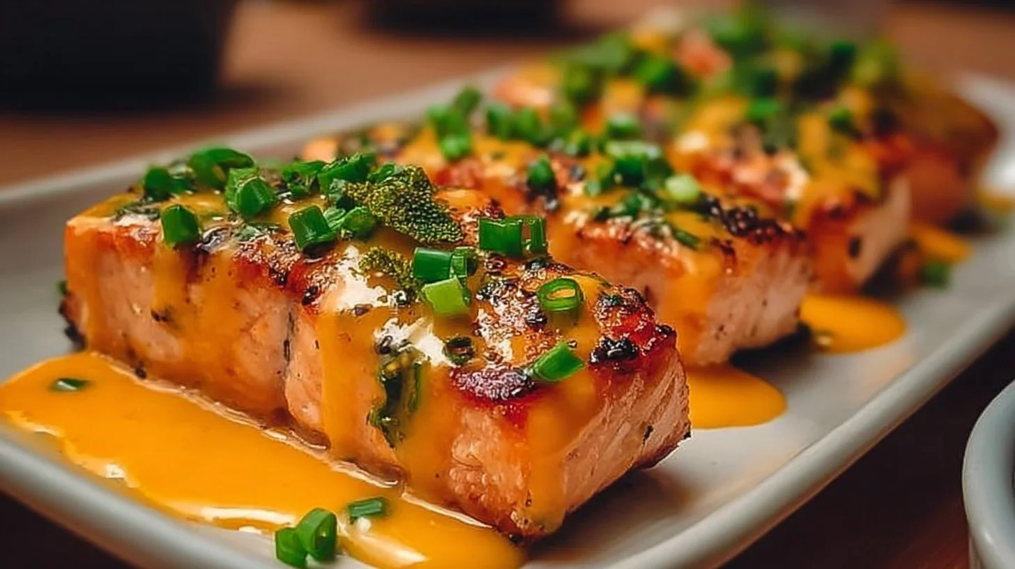Delicious Bang Bang Salmon dish prepared in just 15 minutes