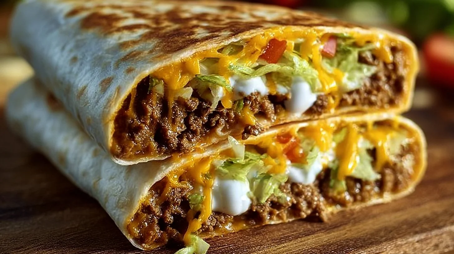 A delicious spread of Taco Bell copycat recipes on a wooden table