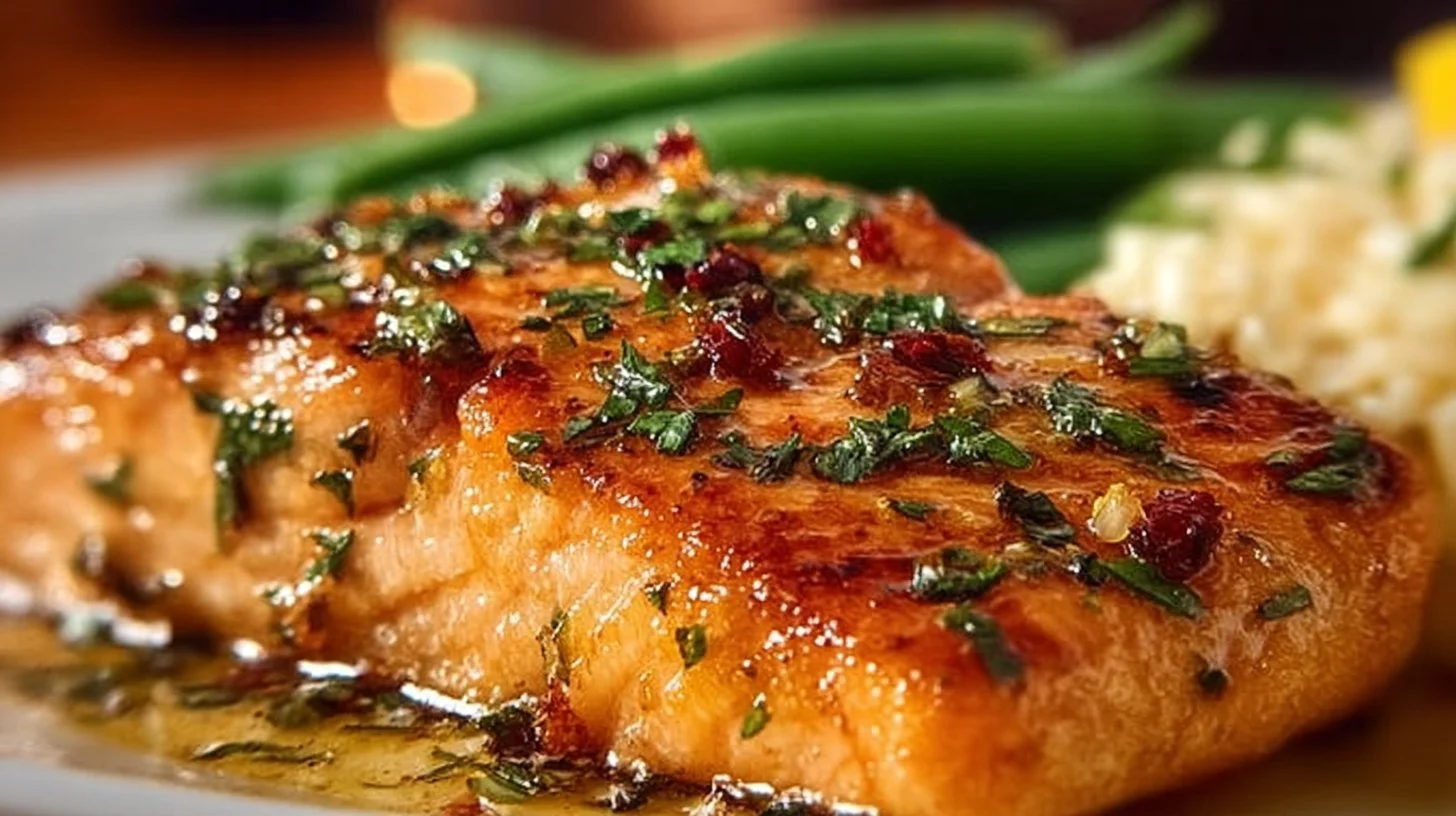 Delicious Texas Roadhouse Salmon dish served with sides on a plate